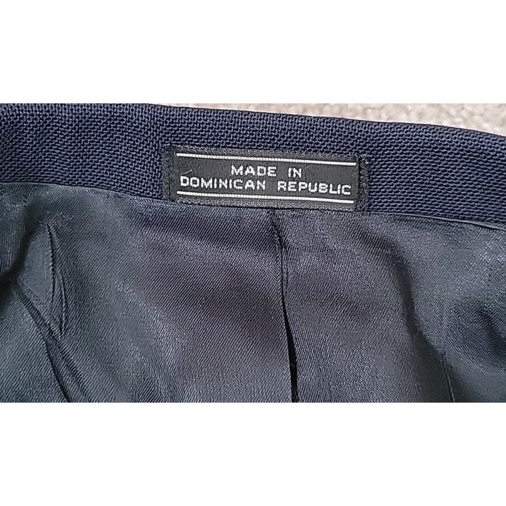 Barrington Men's Blue Blazer Size 44L - 4 Button Sport Jacket - Picture 10 of 12